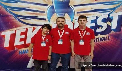 Hendek İHO Teknofest 2021’de Türkiye 6.sı oldu