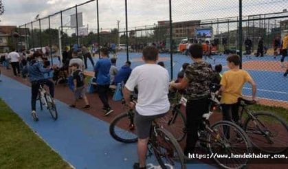 Turnuvaya Hendekli sporseverler yoğun ilgi gösterdi...