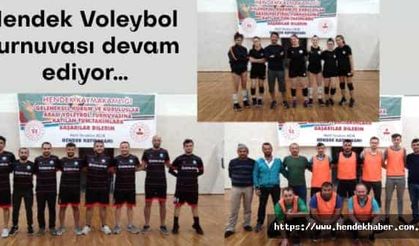 Hendek Voleybol Turnuvası devam ediyor…