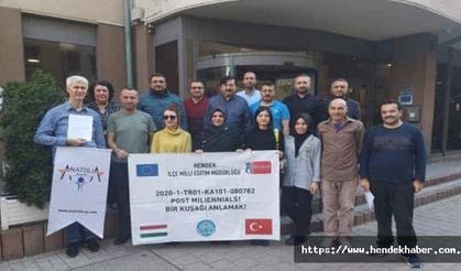 Hendek den 35 Öğretmen Yurt Dışında Eğitime Katıldı.