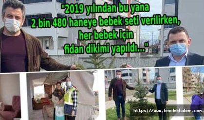 Hendek’te  ‘Her Bebek Bir Fidan’ proje istatistikleri yayınlandı..