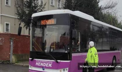 Hendek de ulaşım denetimi yapıldı…