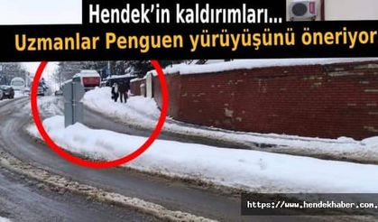 Hendek’in kaldırımları…