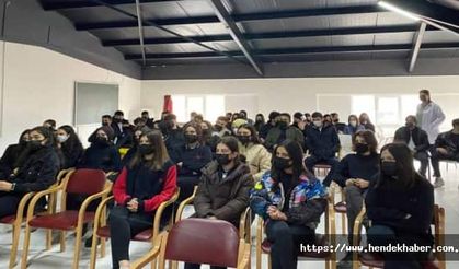 Hendek'te Öğrencilere Bağımlılıklar ile ilgili eğitim verildi