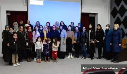 Hendek de anaokulu velilerine yönelik sağlıklı beslenme eğitimi verildi