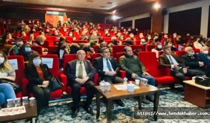 Hendek'te 8 Mart Dünya Emekçi Kadınlar günü etkinliği düzenlediler...