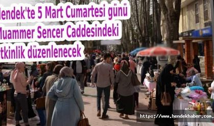 Hendek’te “2. Kadın Dayanışması” etkinliği düzenlenecek…