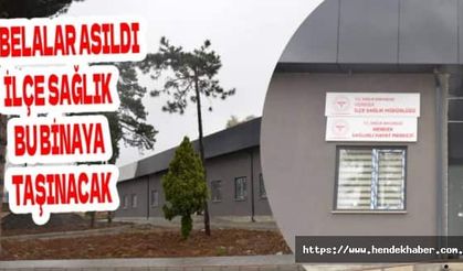 Hendek İlçe Sağlık ve Aile Hekimleri bu binaya taşınacak...