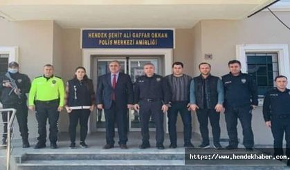 Hendek Kaymakamlığından Emniyete Ziyaret
