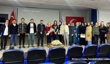Projeye Hendek İlçe Sağlık Müdürlüğü katkı sağladı.
