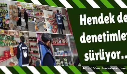 Hendek de denetimler sürüyor…