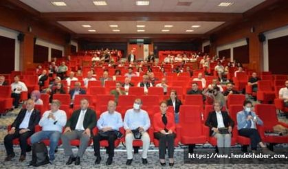 Hendek fındık tarımı ile ilgili söyleşi yapıldı...