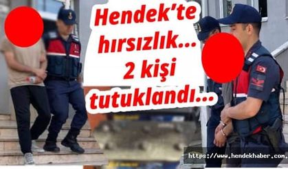 Hendek’te hırsızlık… 2 kişi tutuklandı…