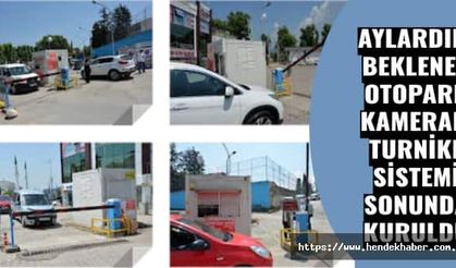 Hendek Açık Otoparkında Plaka Tanıma Sistemi devreye alındı