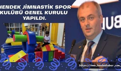 Hendek Jimnastik Spor Kulübü Genel Kurulu Yapıldı.