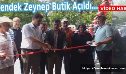 Hendek Zeynep Butik Açıldı…