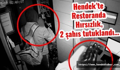 Hendek’te Restoranda Hırsızlık,  2 şahıs tutuklandı…