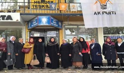 AK Kadınlar teşekkür turunda