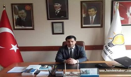 Ak Parti İlçe Başkanı 23 Nisan Mesajı yayınladı.