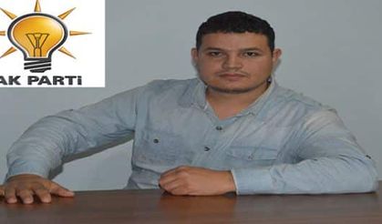 Ak Parti İlçe Başkanlığı için genç aday ben de varım dedi