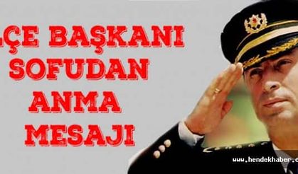 Ali Gaffar Okkan Anma mesaji