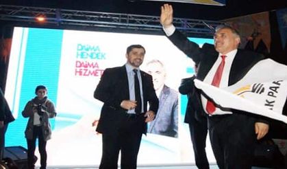 Ali İnci Hendek Yenimahallede binlerce kisiye hitap etti
