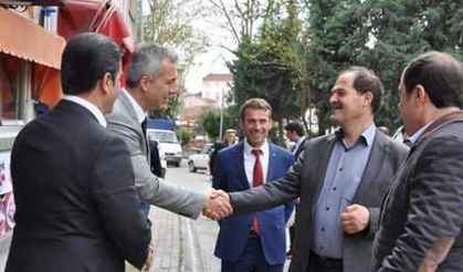 Babaoğlu Hendek İlçe Esnafına ziyaretlerde bulundu