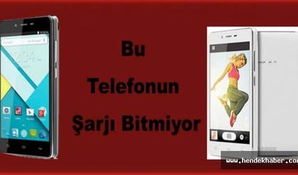 Bu Telefonun Şarjı Hiç Bitmeyecek