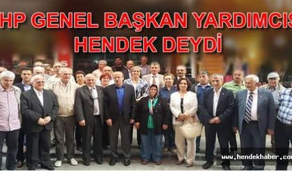 Chp Genel Başkan Yardımcısı Hendek deydi