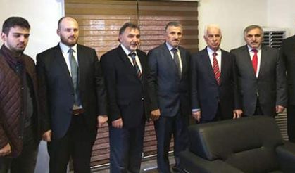 Cumhurbaşkanını ziyaret ettiler