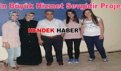 En Büyük Hizmet Sevgidir Projesi