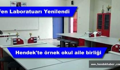 Fen Laboratuarı Yenilendi