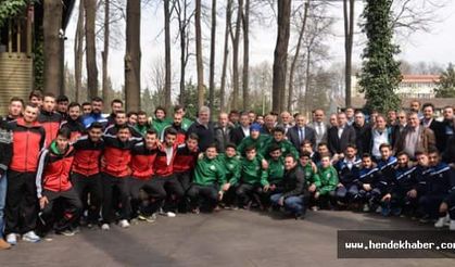 Futbolcular Kahvaltıda biraraya geldiler