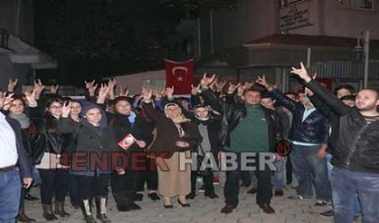 Genç ülkücüler Ülkücü Yemini etti