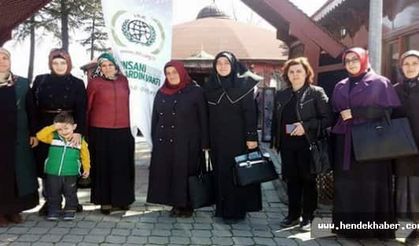 Hendek Ak Kadınlardan İHH’ya destek