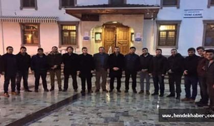 Hendek Ak Parti Gençlik Kolları Sabah Namazında bir araya geldi