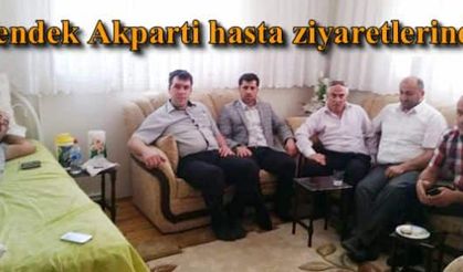 Hendek Akparti hasta ziyaretlerinde