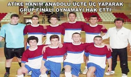 Hendek Atike Hanım Anadolu Lisesi Üç'te Üç Yaparak Grup Finaline Gidiyor