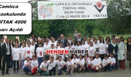 Hendek Çamlıca Ortaokulunda, TÜBİTAK 4006 Fuarı Açıldı