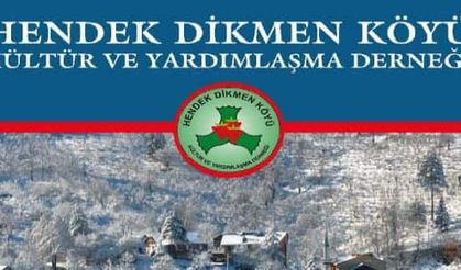 Hendek Dikmen Köyü Kültür Derneği İstanbul da Gece düzenliyor