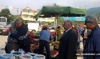 Hendek Dikmen ve Çamlıca köylerini ziyaret ettiler