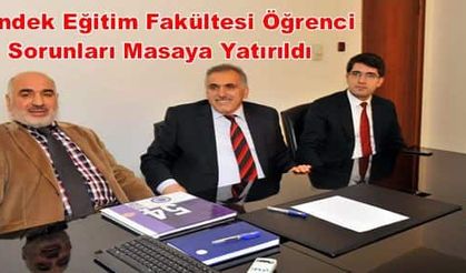 Hendek Eğitim Fakültesi Öğrenci Sorunları Masaya Yatırıldı