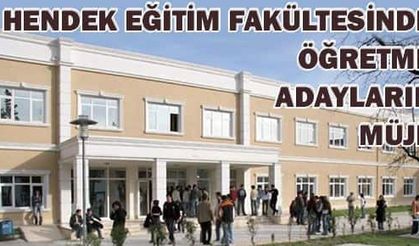 Hendek Eğitim Fakültesinden Öğretmen Adaylarına Müjde