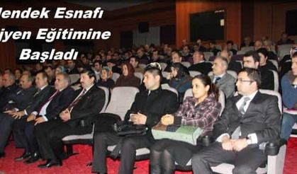 Hendek Esnafı Hijyen Eğitimine Başladı