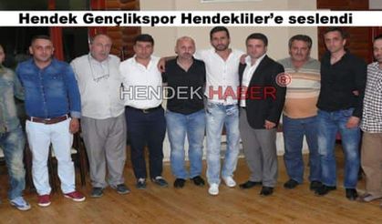 Hendek Gençlikspor Hendekliler’e seslendi