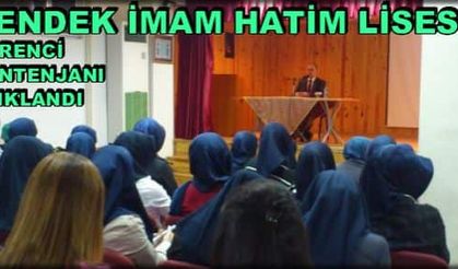 Hendek İmam Hatim Lisesi  Öğrenci  Kontenjanı Açıklandı