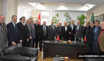 Hendek Kaymakamlığı ve Ziraat Odasına Ziyare