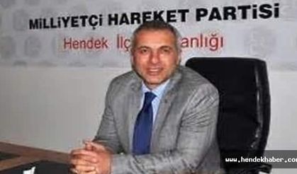 Mhp Hendek İlçe Teşkilatı Kamuoyu açıklaması yaptı