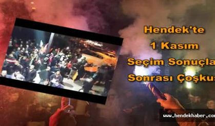 Hendek'te Ak Parti Çoşkusu