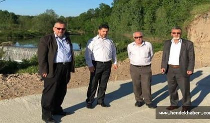 Hendek'te durdurmak bilmeden çalışmalarına dev ediyor